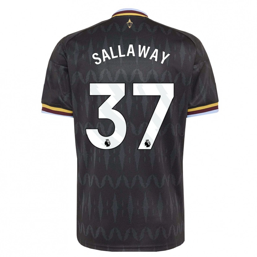 Danxen Kvinnor Lydia Sallaway #37 Kornblå Svart Gul Bortatröja Matchtröjor 2026/27 Tröjor T-Tröja