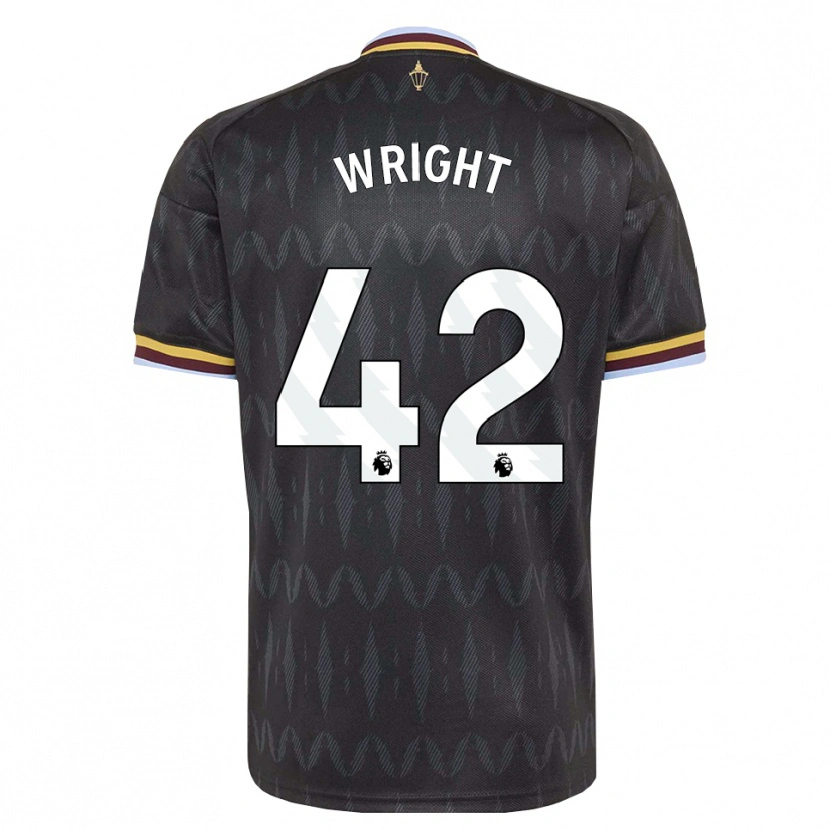 Danxen Kvinnor James Wright #42 Kornblå Svart Gul Bortatröja Matchtröjor 2026/27 Tröjor T-Tröja