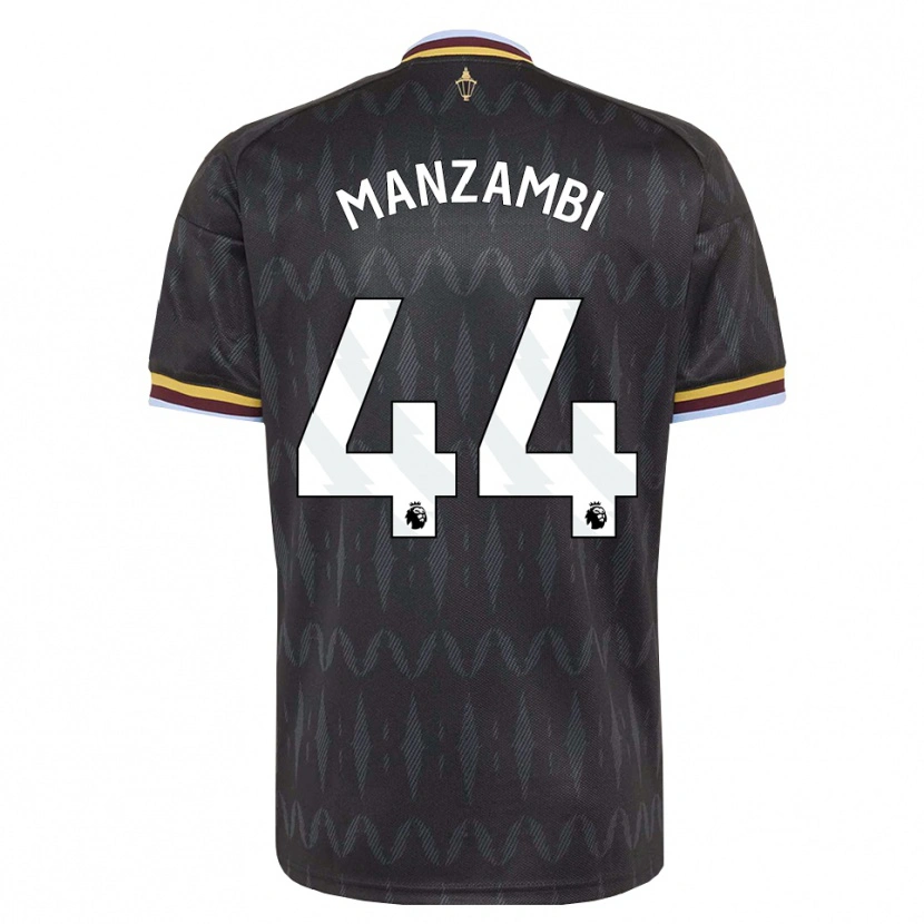 Danxen Kvinnor Johan Manzambi #44 Kornblå Svart Gul Bortatröja Matchtröjor 2026/27 Tröjor T-Tröja
