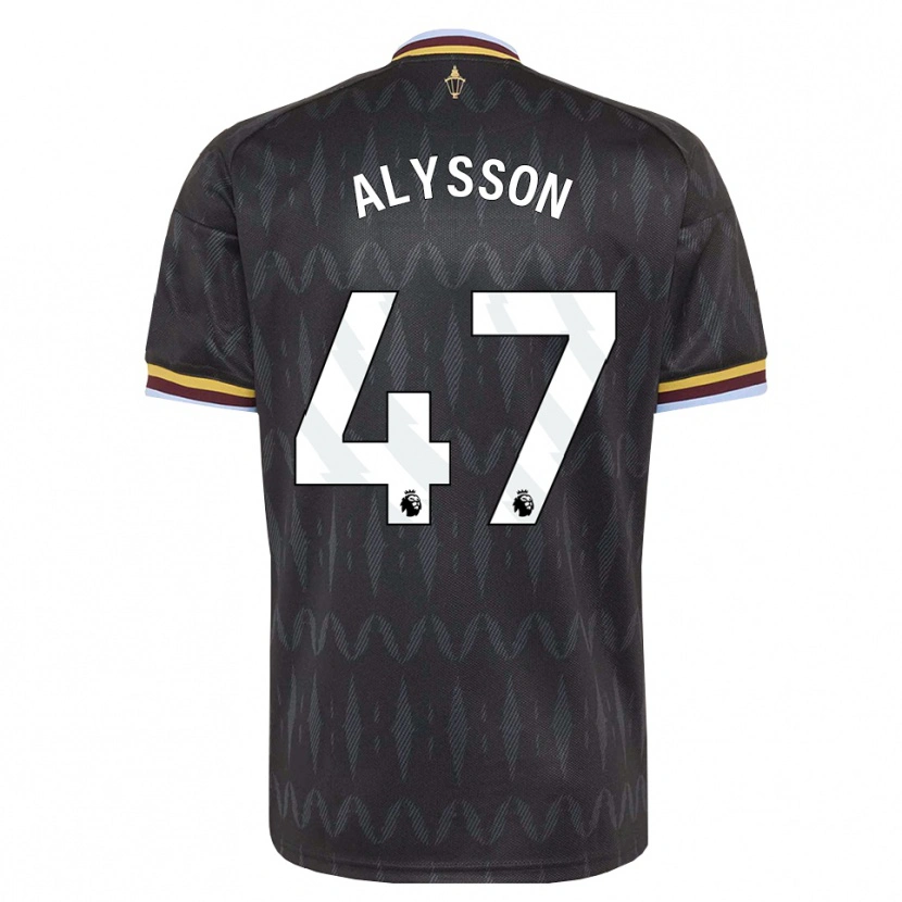 Danxen Kvinnor Alysson Edward Franco Da Rocha #47 Kornblå Svart Gul Bortatröja Matchtröjor 2026/27 Tröjor T-Tröja
