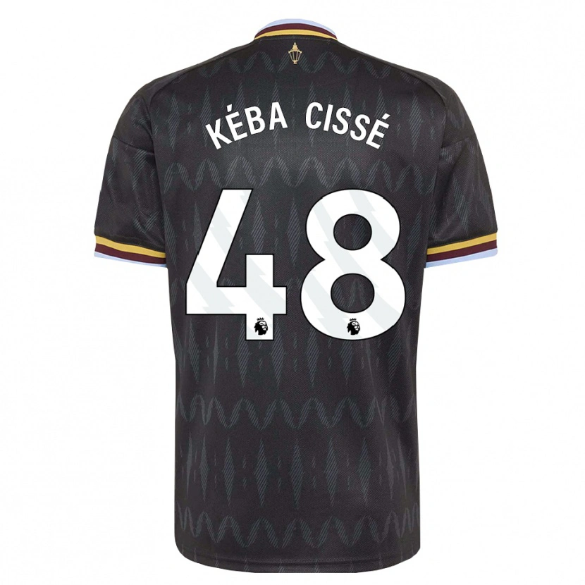Danxen Kvinnor Modou Kéba Cissé #48 Kornblå Svart Gul Bortatröja Matchtröjor 2026/27 Tröjor T-Tröja