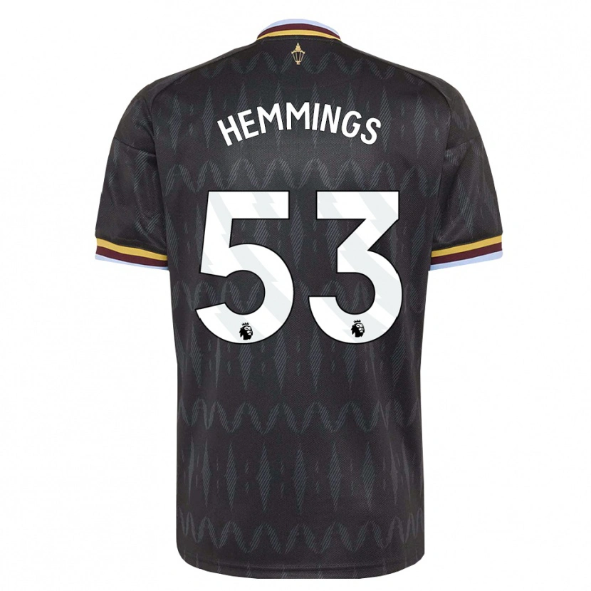 Danxen Kvinnor George Hemmings #53 Kornblå Svart Gul Bortatröja Matchtröjor 2026/27 Tröjor T-Tröja