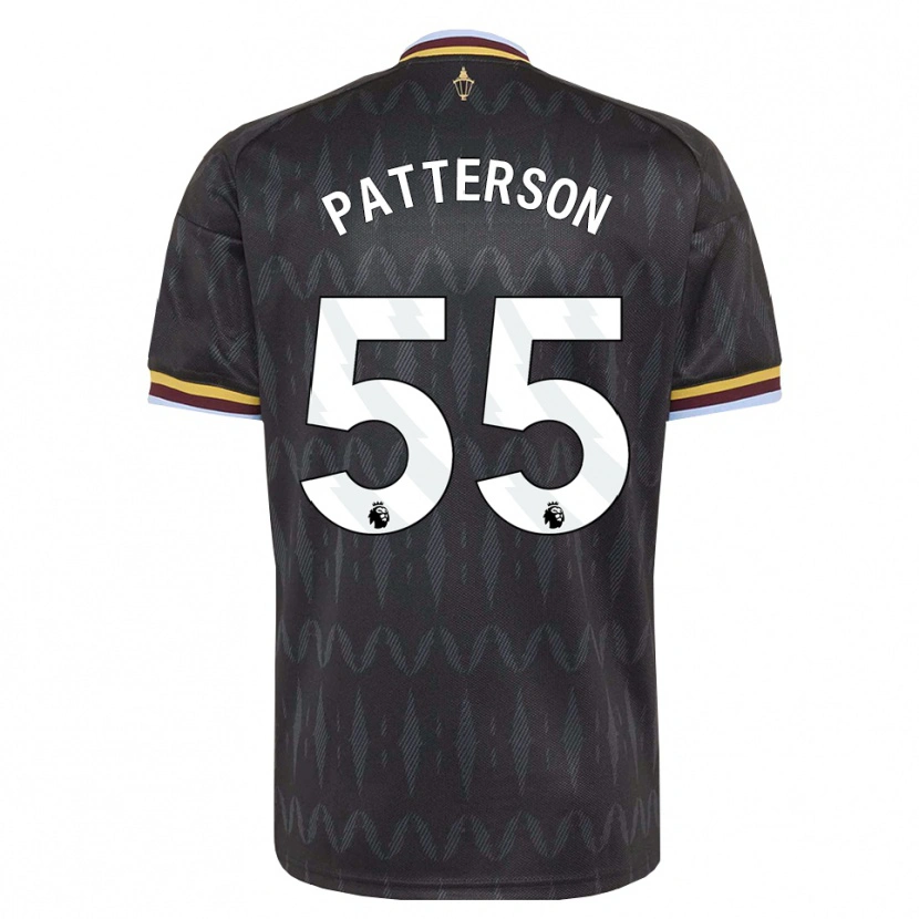 Danxen Kvinnor Travis Patterson #55 Kornblå Svart Gul Bortatröja Matchtröjor 2026/27 Tröjor T-Tröja