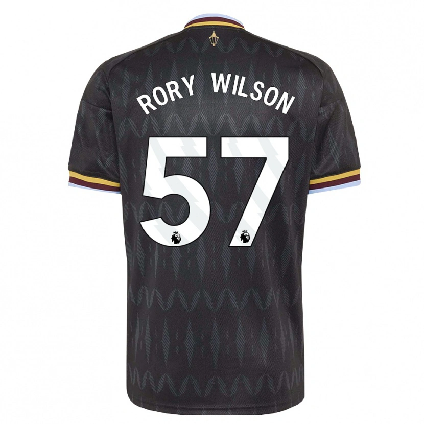 Danxen Kvinnor Rory Wilson #57 Kornblå Svart Gul Bortatröja Matchtröjor 2026/27 Tröjor T-Tröja