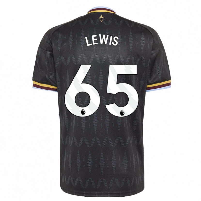 Danxen Kvinnor Sam Lewis #65 Kornblå Svart Gul Bortatröja Matchtröjor 2026/27 Tröjor T-Tröja