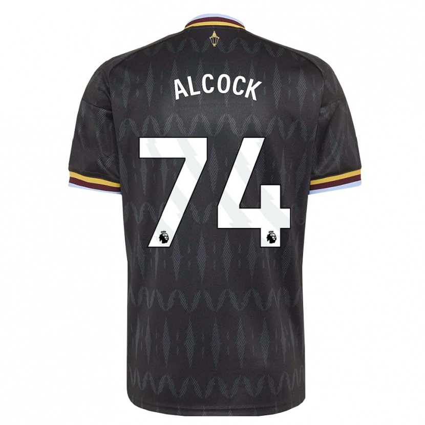 Danxen Kvinnor Todd Alcock #74 Kornblå Svart Gul Bortatröja Matchtröjor 2026/27 Tröjor T-Tröja