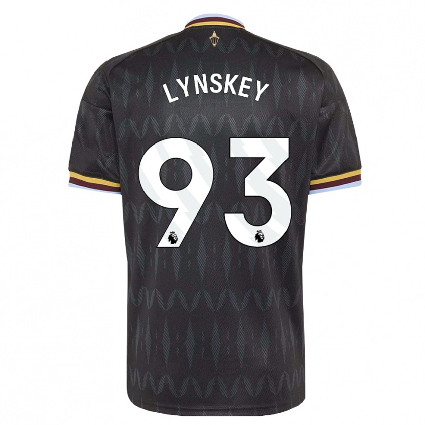 Danxen Kvinnor Alfie Lynskey #93 Kornblå Svart Gul Bortatröja Matchtröjor 2026/27 Tröjor T-Tröja
