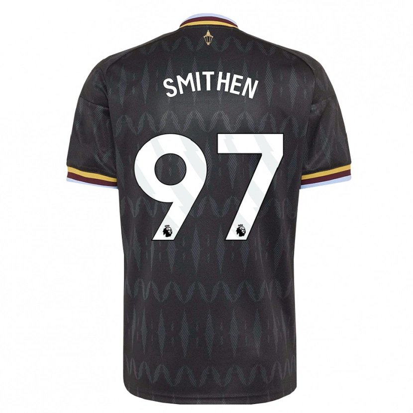 Danxen Kvinnor Tay'veon Smithen #97 Kornblå Svart Gul Bortatröja Matchtröjor 2026/27 Tröjor T-Tröja