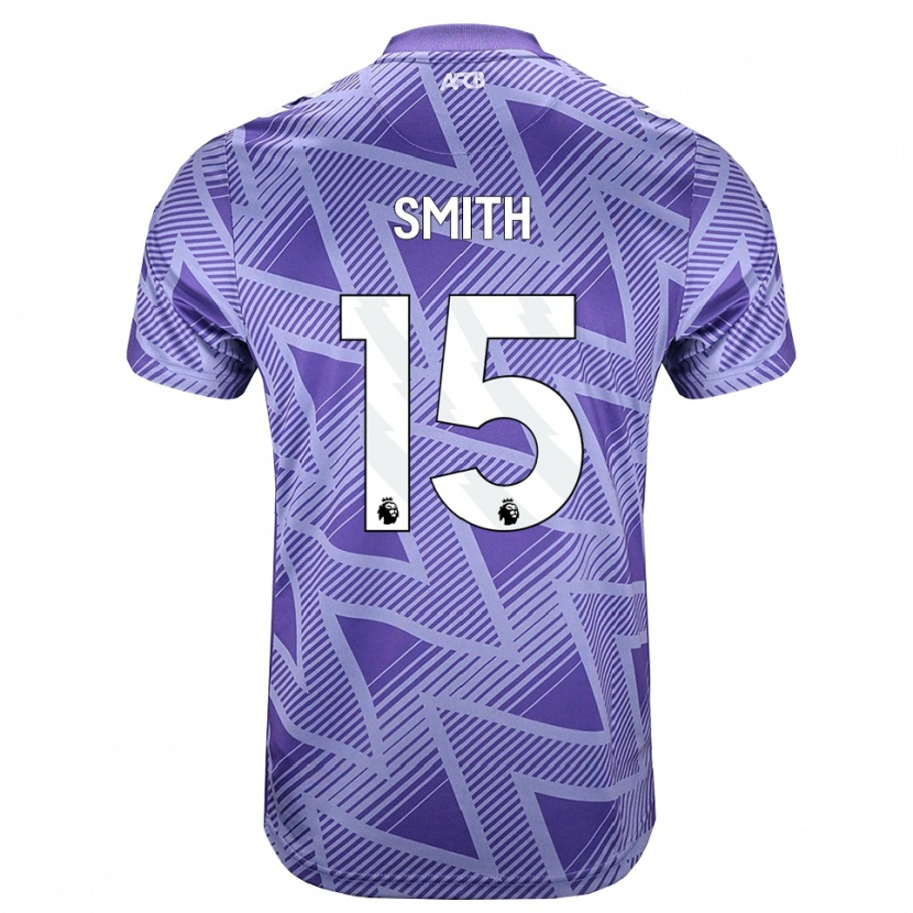 Danxen Kvinnor Adam Smith #15 Blek Violettröd Vit Bortatröja Matchtröjor 2026/27 Tröjor T-Tröja