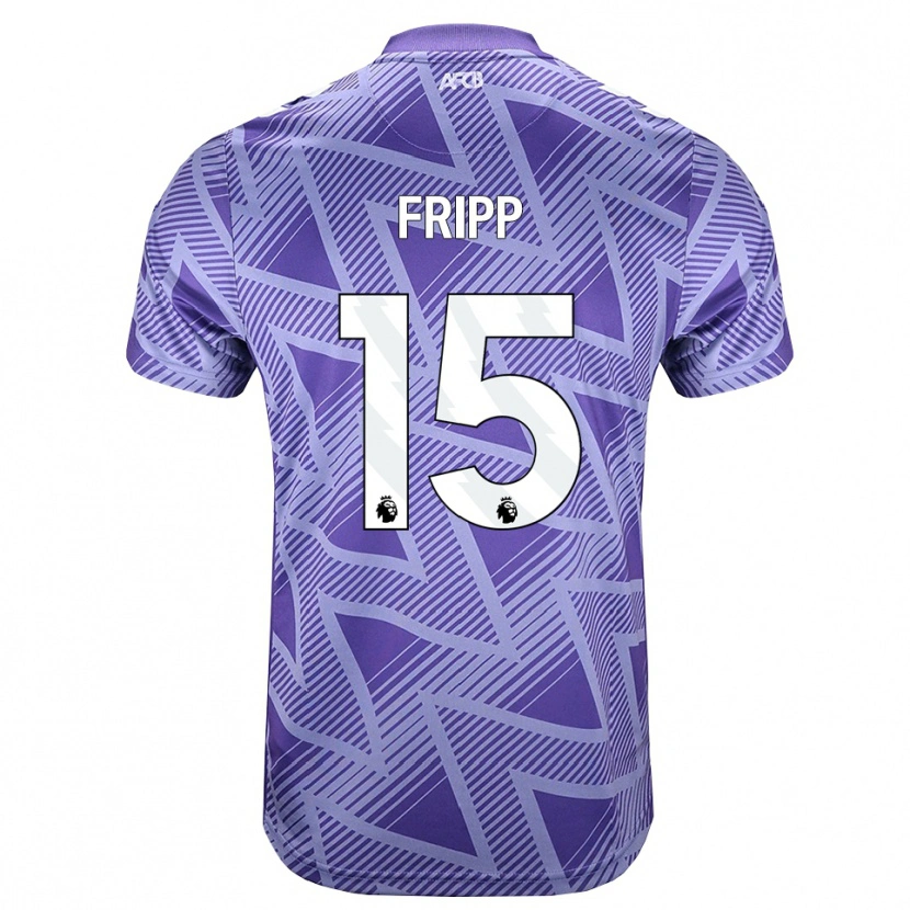 Danxen Kvinnor Kelly Fripp #15 Blek Violettröd Vit Bortatröja Matchtröjor 2026/27 Tröjor T-Tröja
