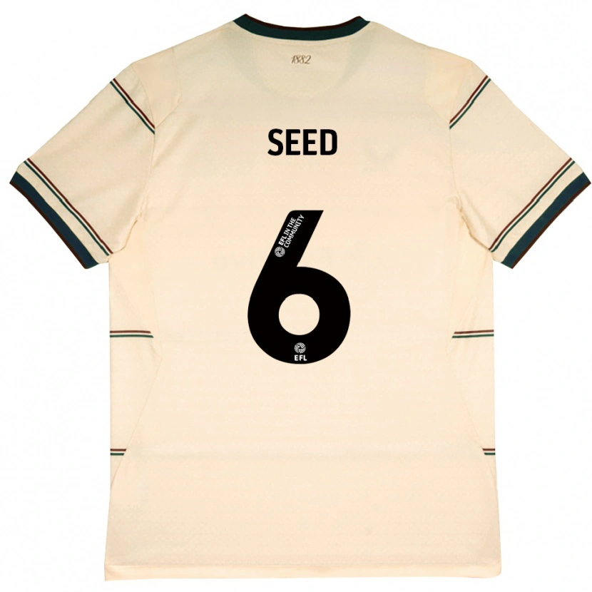 Danxen Kvinnor Helen Seed #6 Beige Vinröd Bortatröja Matchtröjor 2026/27 Tröjor T-Tröja