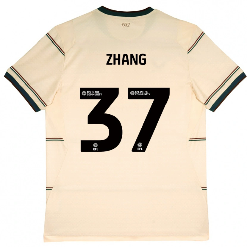 Danxen Kvinnor Jiaming Zhang #37 Beige Vinröd Bortatröja Matchtröjor 2026/27 Tröjor T-Tröja