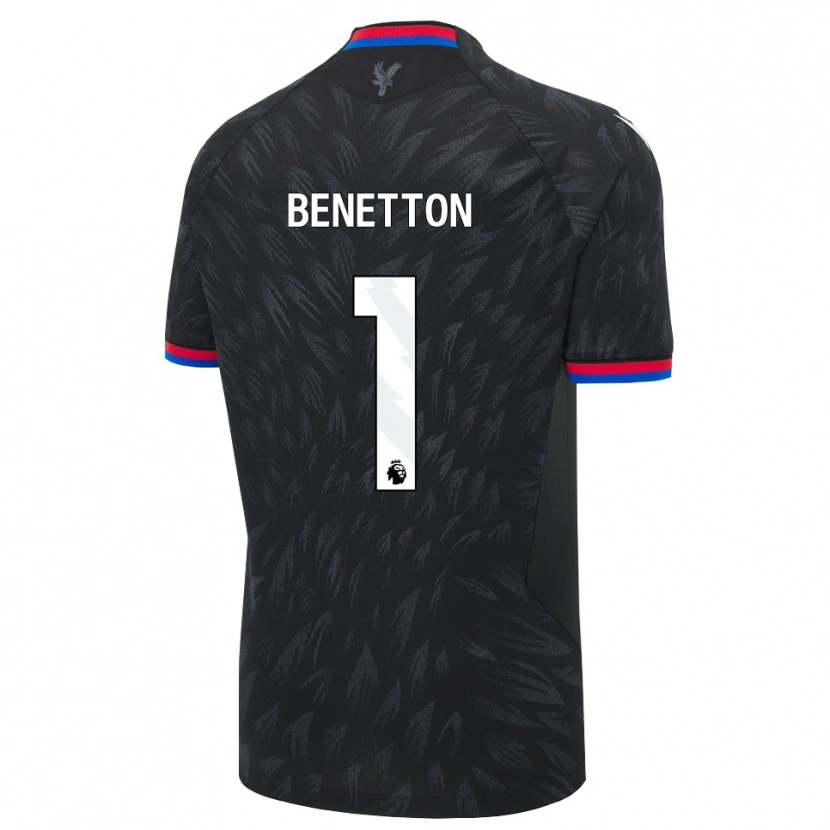 Danxen Kvinnor Lucca Benetton #1 Svart Blå Röd Bortatröja Matchtröjor 2026/27 Tröjor T-Tröja