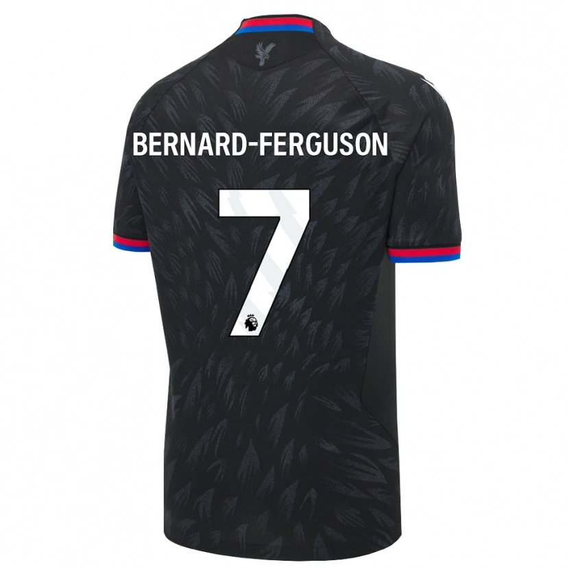 Danxen Kvinnor Makai Bernard-Ferguson #7 Svart Blå Röd Bortatröja Matchtröjor 2026/27 Tröjor T-Tröja