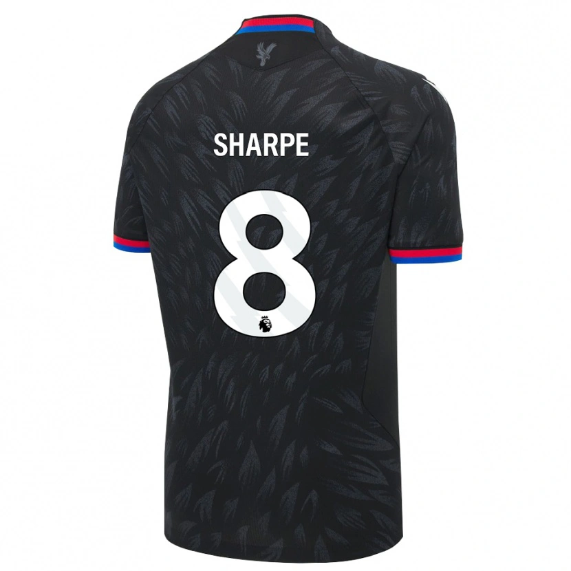 Danxen Kvinnor Molly-Mae Sharpe #8 Svart Blå Röd Bortatröja Matchtröjor 2026/27 Tröjor T-Tröja