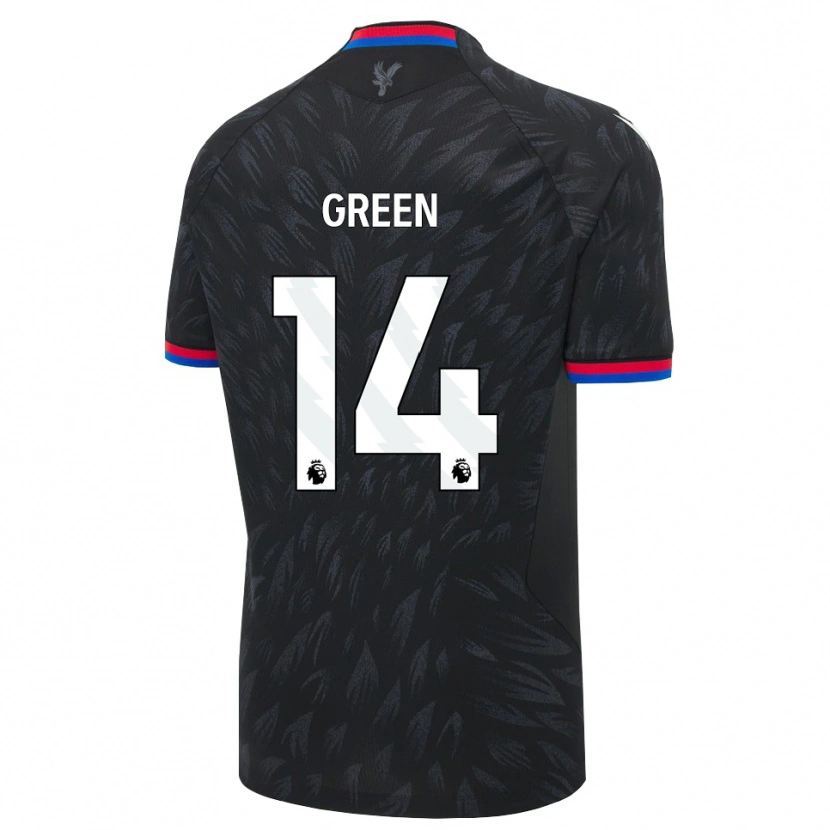 Danxen Kvinnor Josie Green #14 Svart Blå Röd Bortatröja Matchtröjor 2026/27 Tröjor T-Tröja