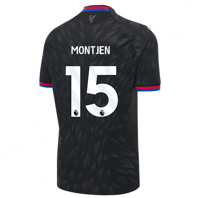 Danxen Kvinnor David Angibeaud #15 Svart Blå Röd Bortatröja Matchtröjor 2026/27 Tröjor T-Tröja