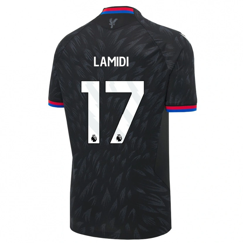 Danxen Kvinnor Oladotun Lamidi #17 Svart Blå Röd Bortatröja Matchtröjor 2026/27 Tröjor T-Tröja