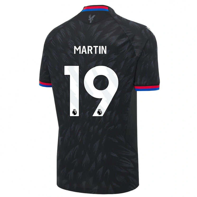Danxen Kvinnor Donte Martin #19 Svart Blå Röd Bortatröja Matchtröjor 2026/27 Tröjor T-Tröja