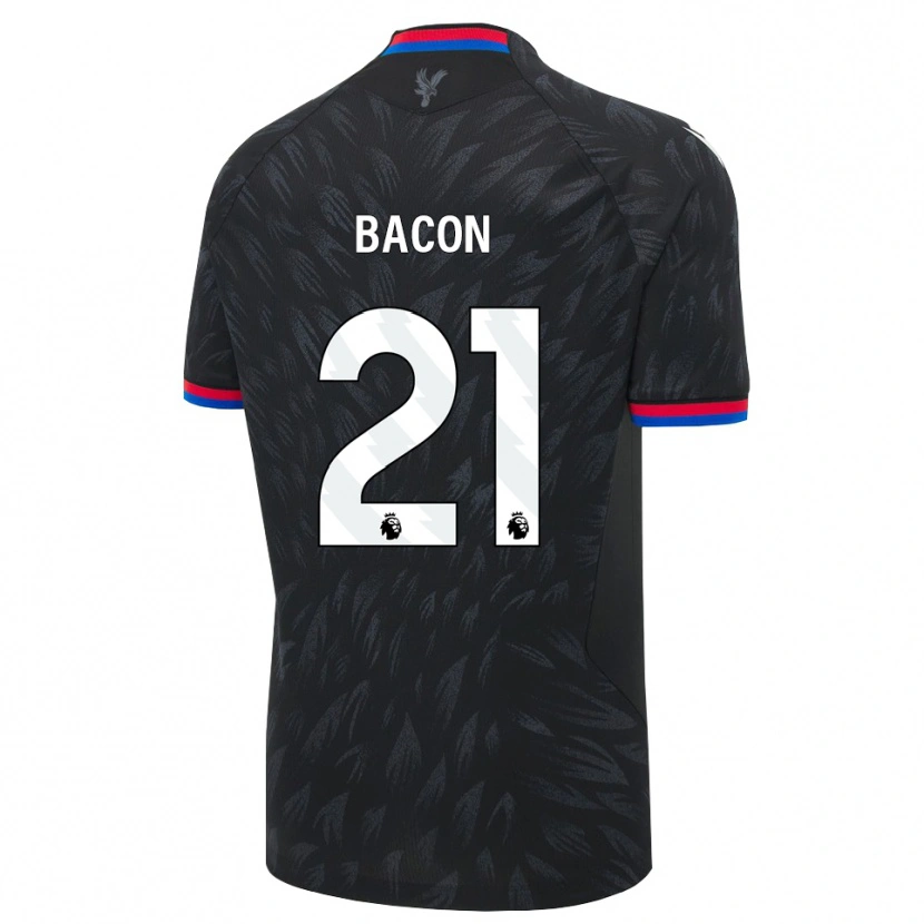 Danxen Kvinnor Skye Bacon #21 Svart Blå Röd Bortatröja Matchtröjor 2026/27 Tröjor T-Tröja