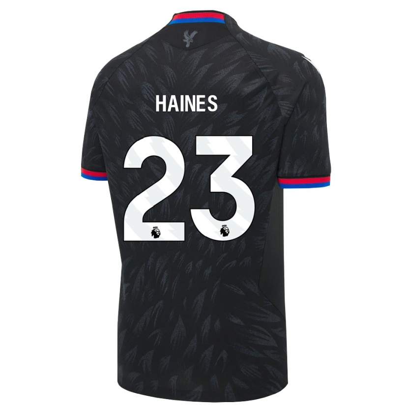 Danxen Kvinnor Coral-Jade Haines #23 Svart Blå Röd Bortatröja Matchtröjor 2026/27 Tröjor T-Tröja