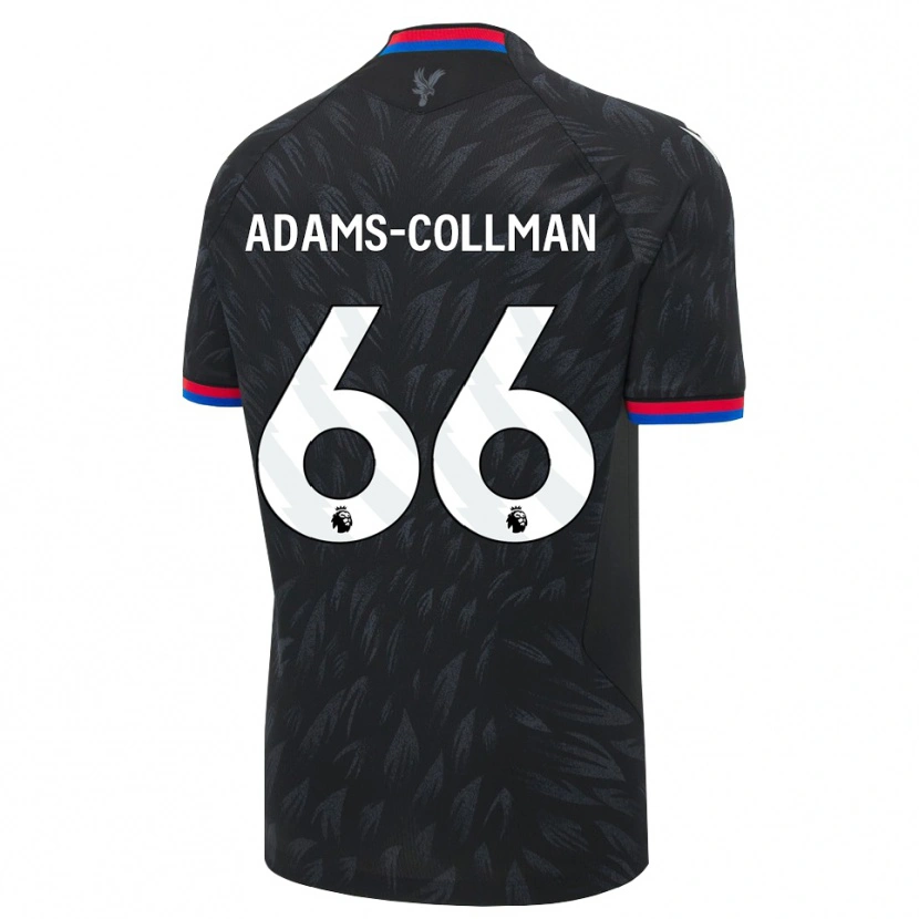 Danxen Kvinnor Kai-Reece Adams-Collman #66 Svart Blå Röd Bortatröja Matchtröjor 2026/27 Tröjor T-Tröja