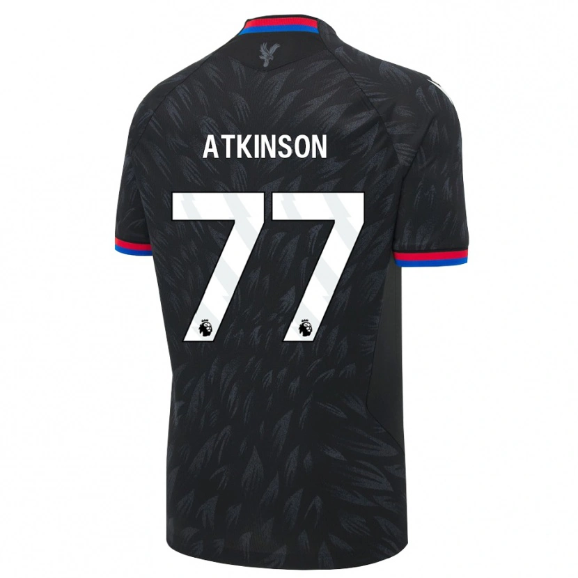 Danxen Kvinnor Isibeal Atkinson #77 Svart Blå Röd Bortatröja Matchtröjor 2026/27 Tröjor T-Tröja