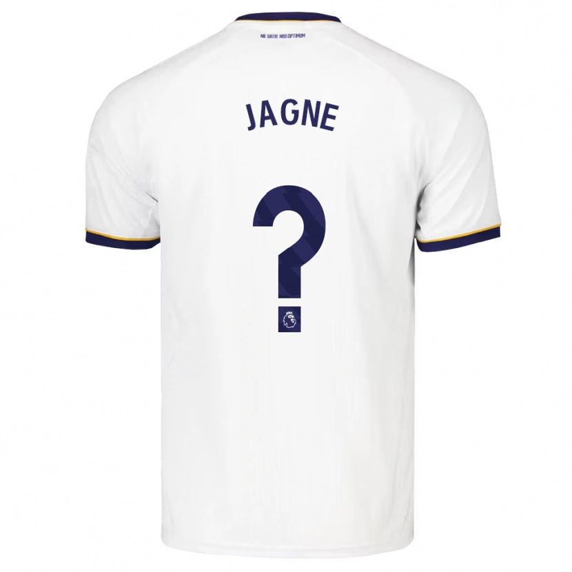 Danxen Kvinnor Imam Jagne #0 Midnattsblå Vit Gul Bortatröja Matchtröjor 2026/27 Tröjor T-Tröja