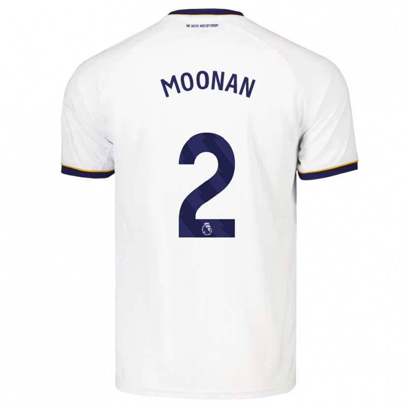 Danxen Kvinnor Bradley Moonan #2 Midnattsblå Vit Gul Bortatröja Matchtröjor 2026/27 Tröjor T-Tröja