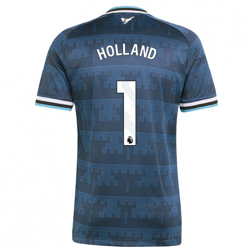 Danxen Kvinnor Oliver Holland #1 Gul Svart Blå Bortatröja Matchtröjor 2026/27 Tröjor T-Tröja