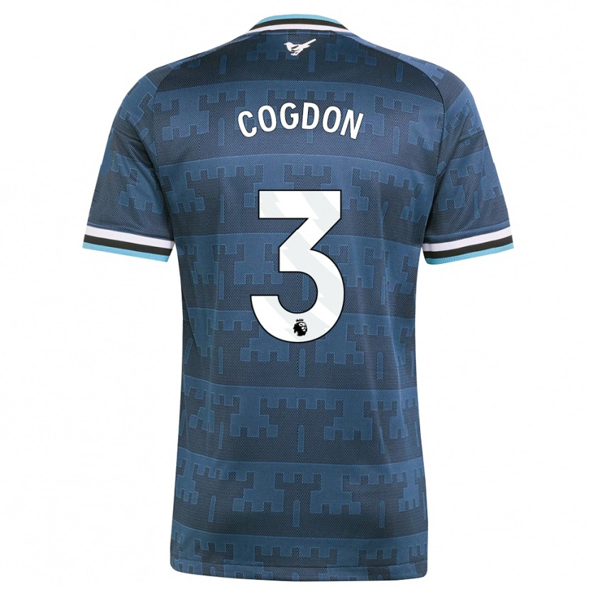 Danxen Kvinnor Jude Cogdon #3 Gul Svart Blå Bortatröja Matchtröjor 2026/27 Tröjor T-Tröja