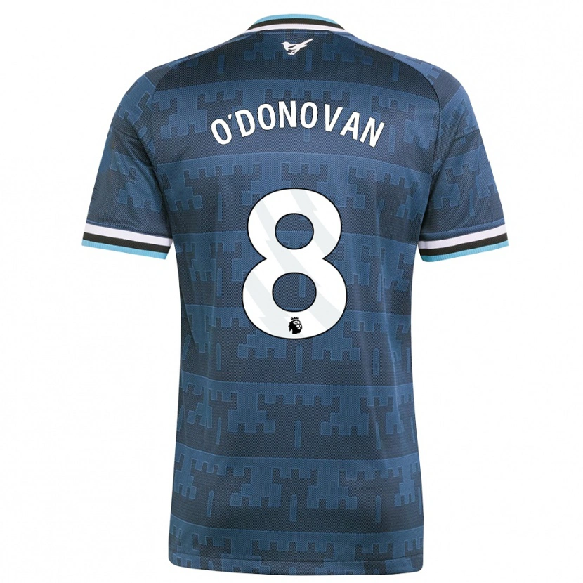 Danxen Kvinnor Alex O'donovan #8 Gul Svart Blå Bortatröja Matchtröjor 2026/27 Tröjor T-Tröja