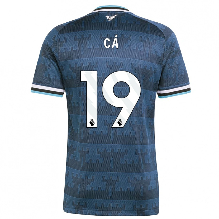Danxen Kvinnor Afner Cá #19 Gul Svart Blå Bortatröja Matchtröjor 2026/27 Tröjor T-Tröja