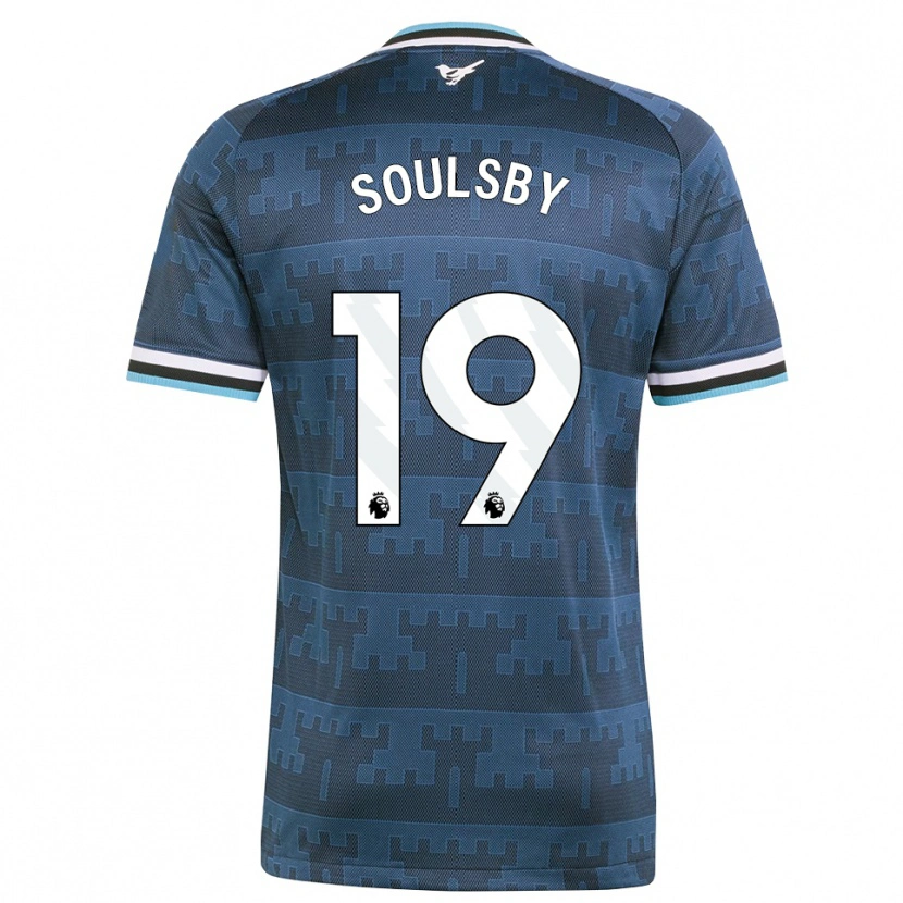 Danxen Kvinnor Anna Soulsby #19 Gul Svart Blå Bortatröja Matchtröjor 2026/27 Tröjor T-Tröja