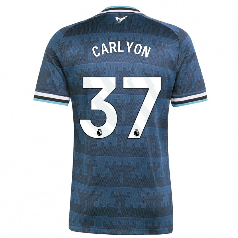 Danxen Kvinnor Nathan Carlyon #37 Gul Svart Blå Bortatröja Matchtröjor 2026/27 Tröjor T-Tröja