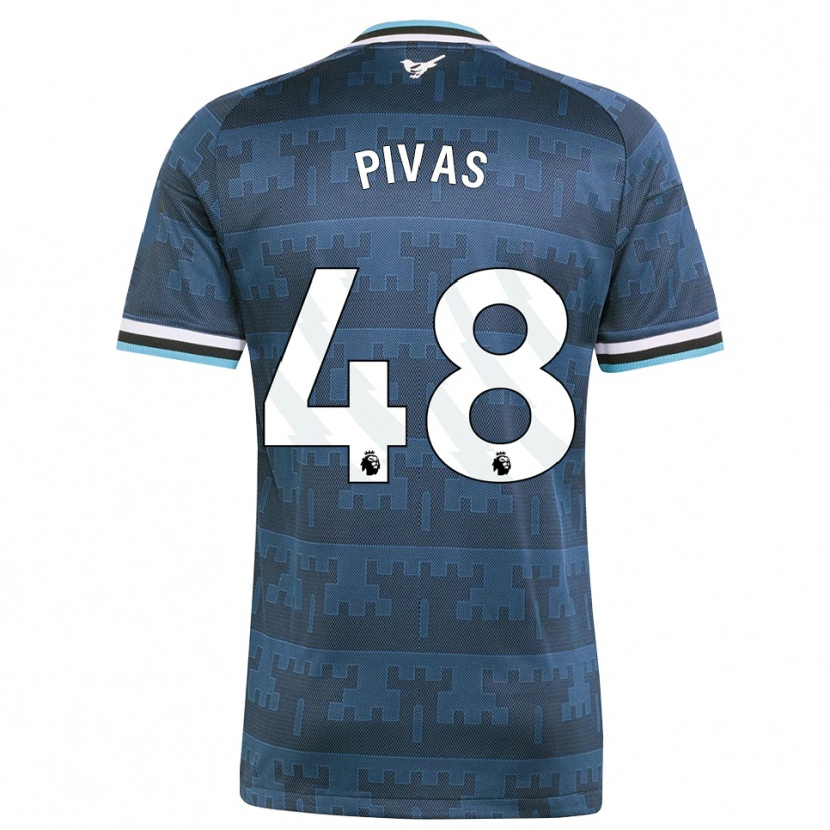 Danxen Kvinnor Miodrag Pivaš #48 Gul Svart Blå Bortatröja Matchtröjor 2026/27 Tröjor T-Tröja
