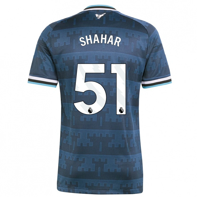 Danxen Kvinnor Leo Shahar #51 Gul Svart Blå Bortatröja Matchtröjor 2026/27 Tröjor T-Tröja
