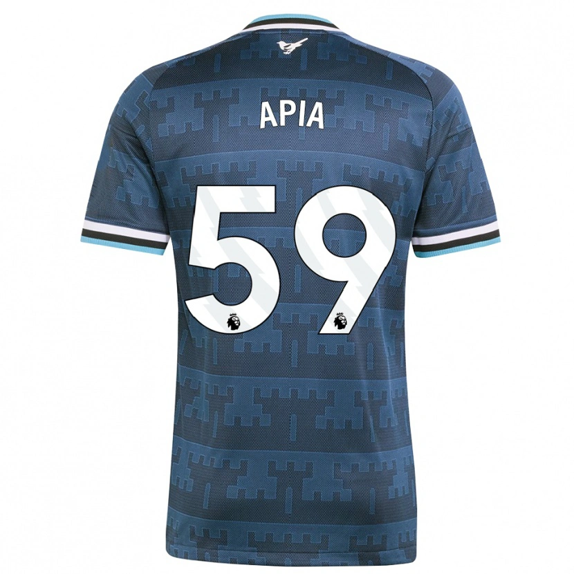 Danxen Kvinnor Aaron Epia #59 Gul Svart Blå Bortatröja Matchtröjor 2026/27 Tröjor T-Tröja