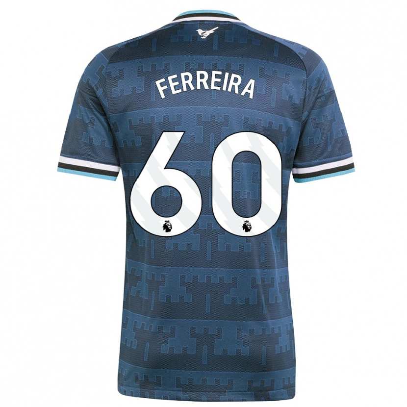 Danxen Kvinnor Matheos Ferreira #60 Gul Svart Blå Bortatröja Matchtröjor 2026/27 Tröjor T-Tröja