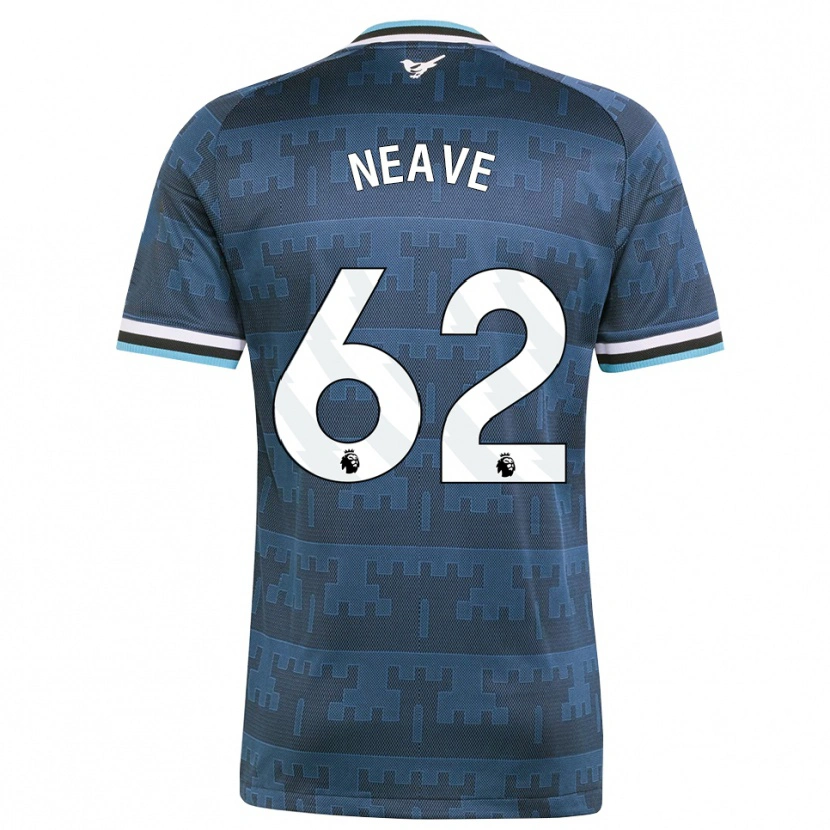 Danxen Kvinnor Sean Neave #62 Gul Svart Blå Bortatröja Matchtröjor 2026/27 Tröjor T-Tröja