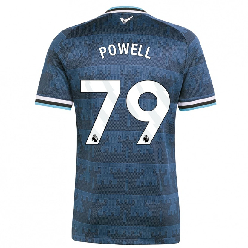 Danxen Kvinnor Rory Powell #79 Gul Svart Blå Bortatröja Matchtröjor 2026/27 Tröjor T-Tröja