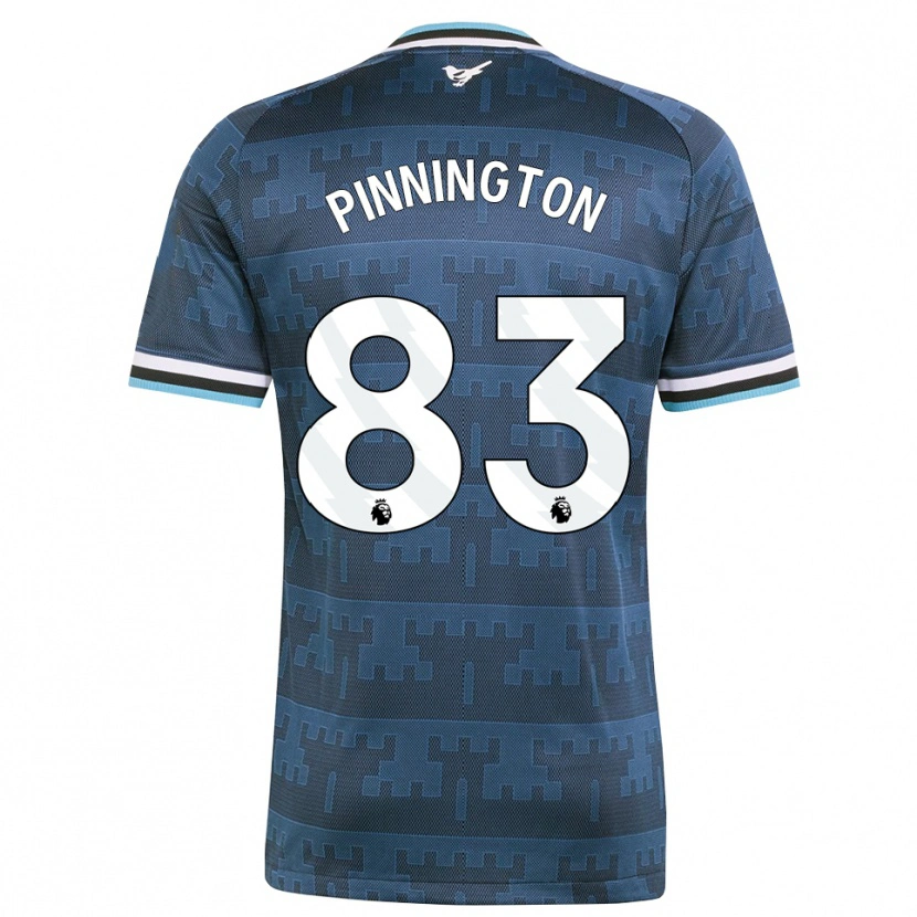 Danxen Kvinnor Sam Pinnington #83 Gul Svart Blå Bortatröja Matchtröjor 2026/27 Tröjor T-Tröja
