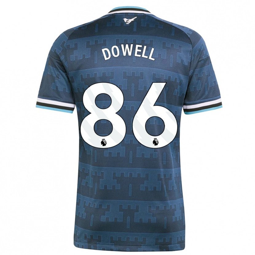 Danxen Kvinnor Roman Dowell #86 Gul Svart Blå Bortatröja Matchtröjor 2026/27 Tröjor T-Tröja