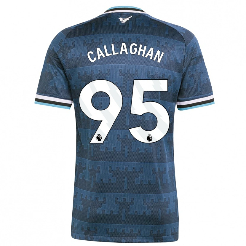 Danxen Kvinnor Jack Callaghan #95 Gul Svart Blå Bortatröja Matchtröjor 2026/27 Tröjor T-Tröja