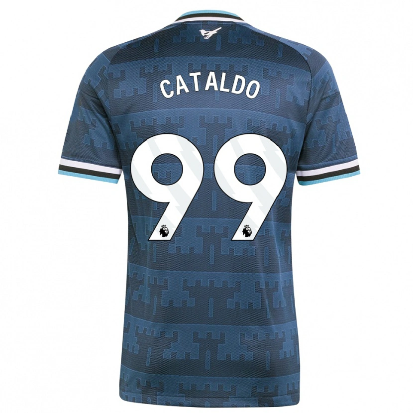 Danxen Kvinnor Lia Cataldo #99 Gul Svart Blå Bortatröja Matchtröjor 2026/27 Tröjor T-Tröja