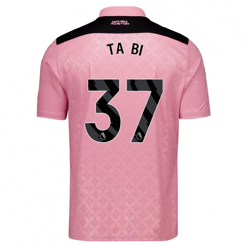 Danxen Kvinnor Jocelin Ta Bi #37 Ljusrosa Svart Bortatröja Matchtröjor 2026/27 Tröjor T-Tröja