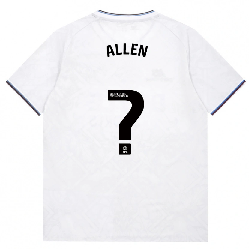 Danxen Kvinnor Isaac Allen #0 Vinröd Vit Bortatröja Matchtröjor 2026/27 Tröjor T-Tröja