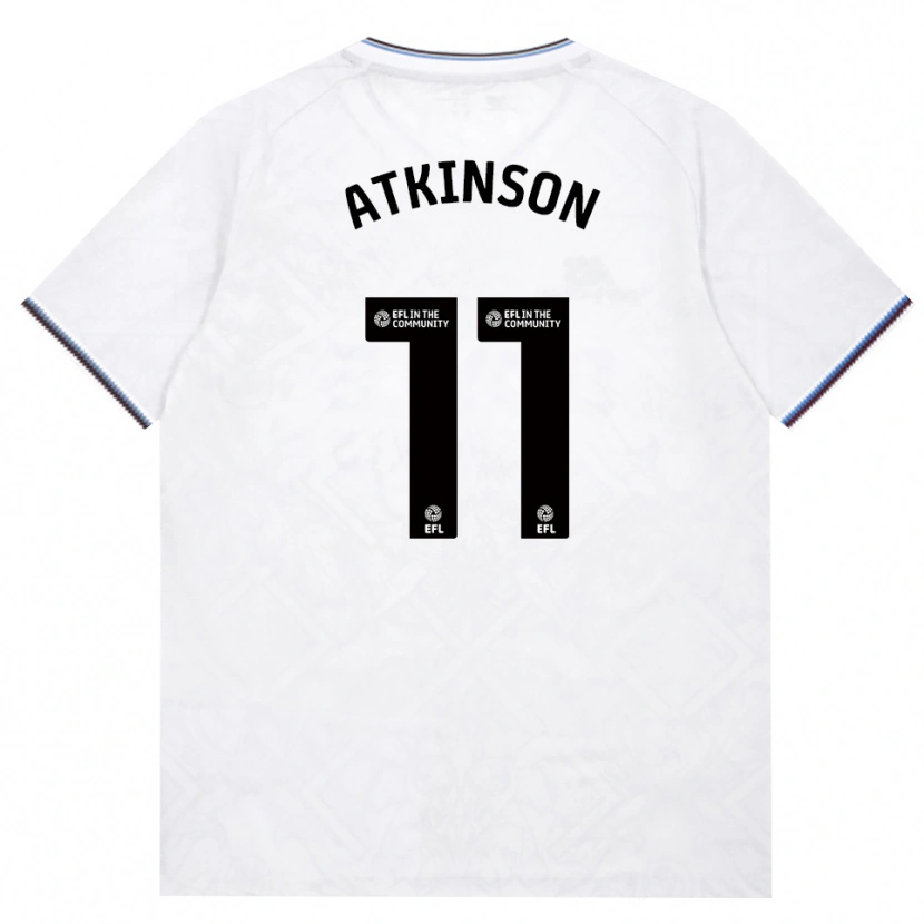 Danxen Kvinnor Izzy Atkinson #11 Vinröd Vit Bortatröja Matchtröjor 2026/27 Tröjor T-Tröja