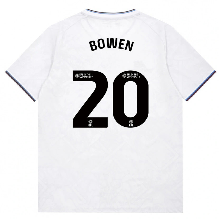 Danxen Kvinnor Jarrod Bowen #20 Vinröd Vit Bortatröja Matchtröjor 2026/27 Tröjor T-Tröja