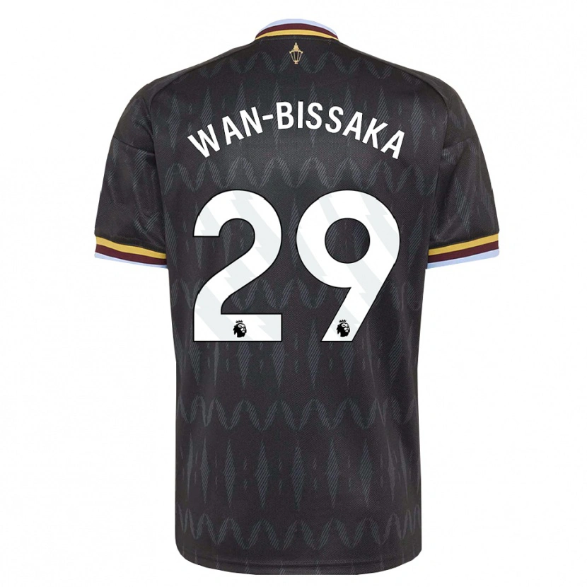 Danxen Kvinnor Aaron Wan-Bissaka #29 Kornblå Svart Gul Bortatröja Matchtröjor 2026/27 Tröjor T-Tröja